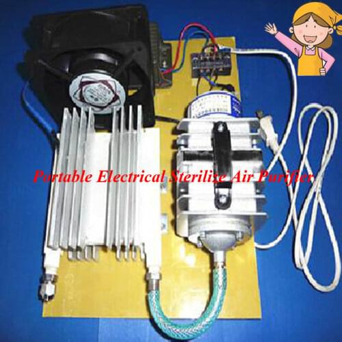 2016 New Design AC220V 7G/H Cocentration Ozone Generator Kits Portable Household Electrical Sterilize Air Purifier