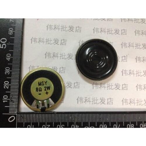 New Ultra-thin mini sound speaker 8 ohms 2 watt 8R 2W speaker Diameter 32MM 3.2CM thickness 5.5MM Loudspeaker Solar film