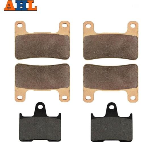 Motorcycle Front and Rear Brake Pads for SUZUKI GSXR 600 750 K4/K5/ XK5 Radial Caliper GSXR1000 K4/K5/K6/ ZK4 Radial Caliper
