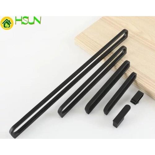 3.66'' 5'' 7.55'' Modern Cabinet Pulls Knob Door Handles Hardware Black Drawer Pulls Dresser Knobs Kitchen Cupboard Handle