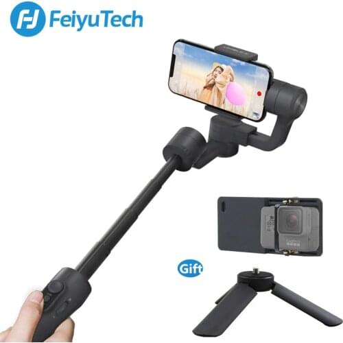 FeiyuTech Vimble 2 Feiyu 3-Axis Handheld Gimbal Smartphone Stabilizer Extendable Pole Tripod for iPhone X 8 XIAOMI Samsung