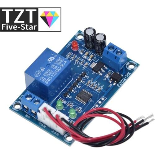 XH-M203 Full Automatic Water Level Controller Pump Switch Module AC/DC 12V Relay