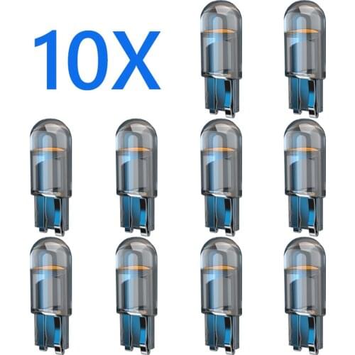 10x W5W Led T10 Car Light COB Glass For Daewoo Matiz Chevrolet Joy Exclusive 98