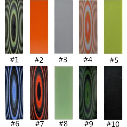 160*mm*50mm*8mm EDC Folding Knife Self-making Handle G10 Material G10 DIY Accessories for Knife Black/Tan/OD Green