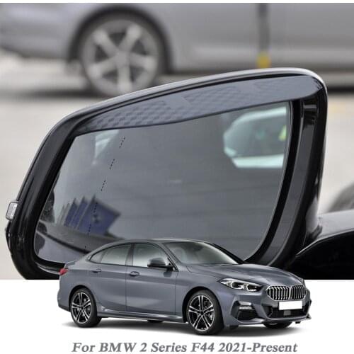 Car Rearview Mirror Rain Eyebrow Auto Shield Snow Guard Sun Side Visor Shade Protector For BMW 2 Series F44 2021-PresenAccessory