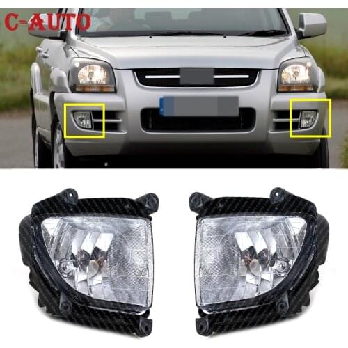 Car Left Right Front Bumper Fog light Fog Lamp For Kia Sportage 2.0 2.7 2005 2006 2007 922011F001 /922021F001 Running light lamp