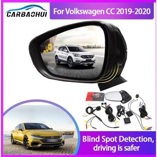 Car Blind Spot Monitoring for Volkswagen CC 2019-2020 BSD BSM Radar Detection System Microwave Sensor Assistant Driving Security