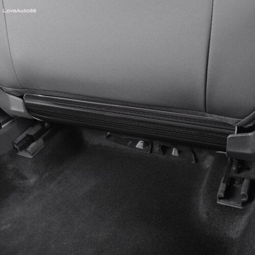 Car Stainless Steel Seat Cover Anti-kick Cushion Backrest Anti-kick Board for Volkswagen VW Tiguan MK2 2021 2020 2019 2018 2017