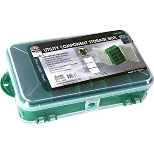 Free shipping ProsKit 103-132C Utility Component Storage Tool Box Electronic Component Box Storage Box