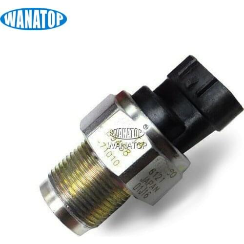 Common Rail Fuel Pressure Sensor 89458-71010 8945871010 499000-6121 For Toyota Hilux Hiace D4D 3.0L