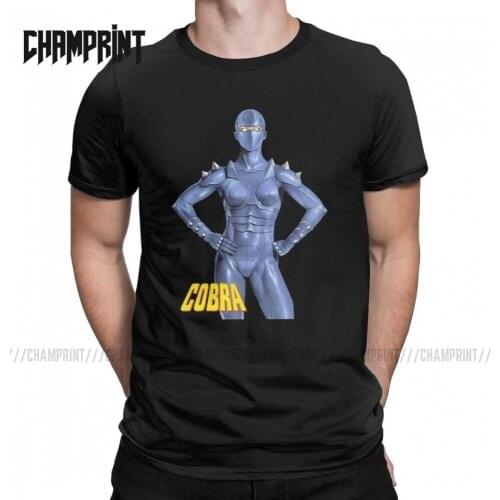 Armanoide Cobra The Space Pirate T-Shirt for Men Cotton T Shirts Psychogun Kobura Adventure Short Sleeve Tee Shirt Unique Tops