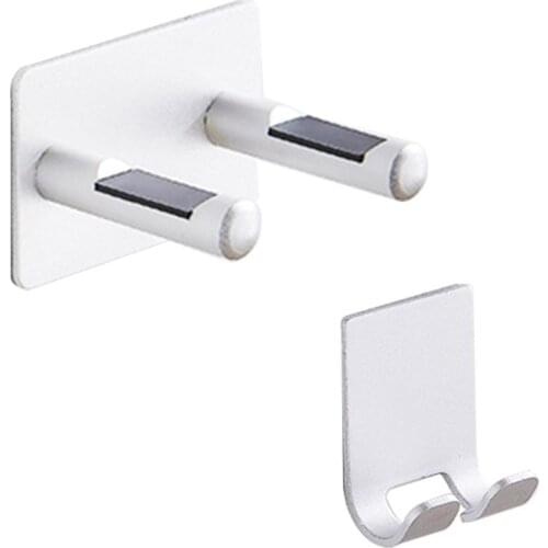 Metal Wall Mount Bracket Punch-free Storage Hook Hanger for Dyson Hair Dryer E7CB