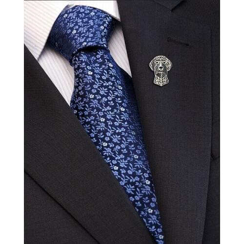 Wholesale Wirehaired Pointing Griffon Brooch Female/Male Gift Jewelry Brooch--12pcs/Lot