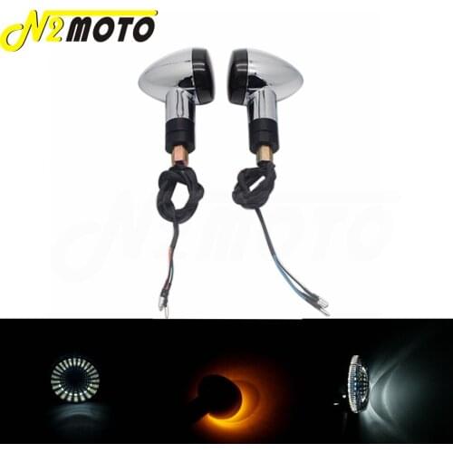 Orange Lens Motorcycle Chrome 12v 21w Front Turn Signal Indicator For Suzuki Boulevard M109R VRZ1800 06-15 Amber Flasher Light