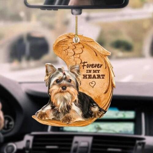 Cute Dog Car Pendant Rearview Mirror Hanging Ornament Automobile Funny Sleeping Dog Decoration 8cm 6 Styles