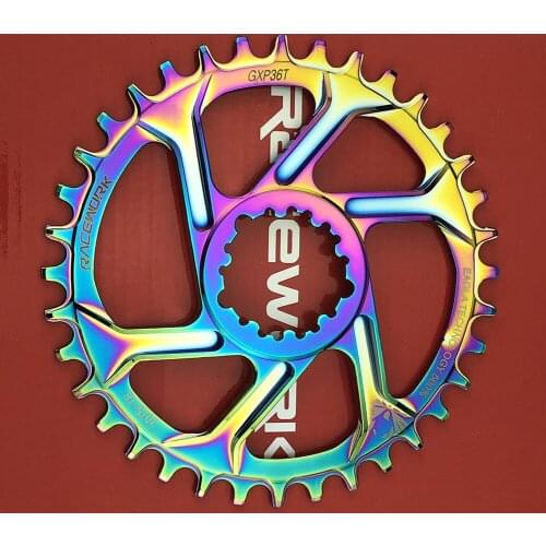 Racework Positive and Negative Teeth GXP Integrated Disc Direct Installment Single Disc 6 Degrees X1/X9/XO 34 36 38T