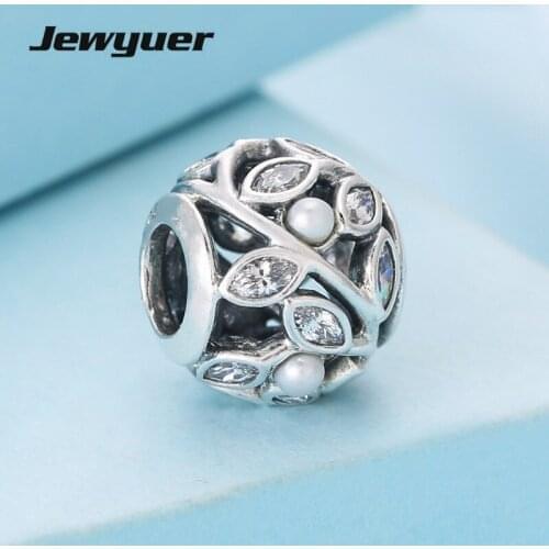 2017 Mothers Day 925 Sterling Silver fine jewelry Luminous Charms Fit bead Charm Bracelet jewelry DIY gift for mom BE353