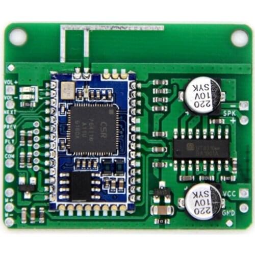 Top Deals Bluetooth V4.2 CSRA64110 Mono Power Amplifier Board with Bootstrap Boost TWS Box 5W Speaker Audio Amplifier