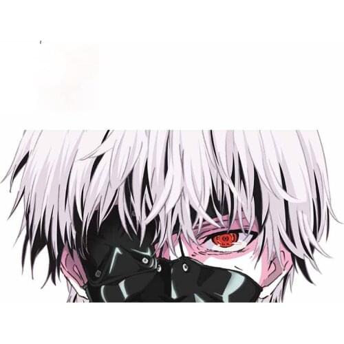 Ghoul Tokyo Vinyl Car Wrap Waterproof Car Stickers Laptop Scratch-proof Window Decal for Vehicle Apply To Car Window Laptop