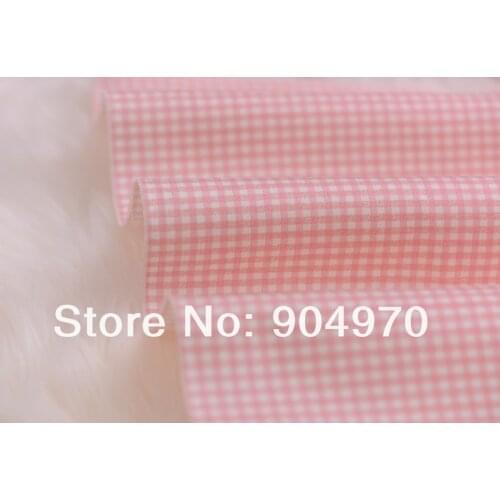 YY DIY Lavender Quilting Bedding Patchwork Checks Plaid fabric Baby Fabric cotton Textile kids 100% cotton fabric 160cmX50cm