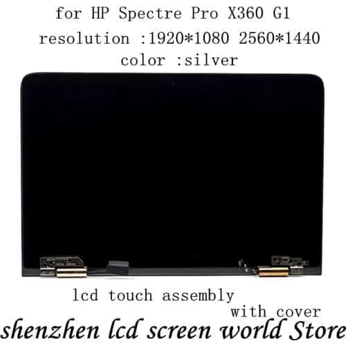 13.3 inch full lcd assembly replacement for HP Spectre Pro X360 G1 TPN-Q157 LCD Display + Touch Screen