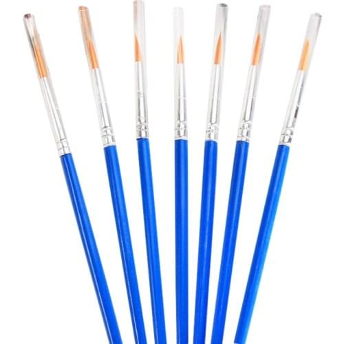 100 Pieces / Set Fine Hook Line Nylon Pen Paint Brush Painting Art Watercolor Painting Art Supplies Painting