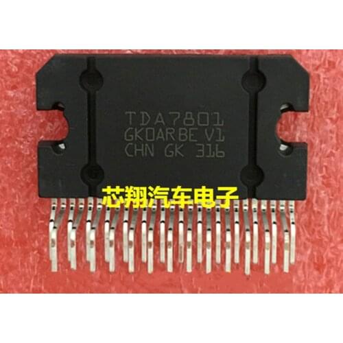 2pcs/lot TDA7801 TDA 7801 ZIP-27 In Stock