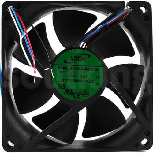 AD0912UX-A7BGL 9225 9CM large air volume CPU case cooling fan 6 Month Warranty