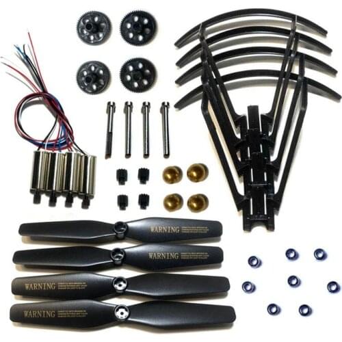 Accessories Spare Parts Engines Propeller Blade Guard Protection Motor Gear for VISUO XS809S Battles Sharks Drone Quadcopter