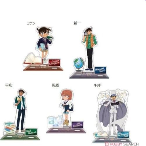 Anime Detective Conan Kudou Shinichi Haibara Ai Acrylic Figure Stand Display Model Plate Tabletop Decor Take The Book Series Toy