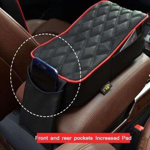 Car Interior Armrest Box Increased Pad Car Central Armrest Box Cushion Memory Cotton Universal Car Armrest Box Mat Auto product