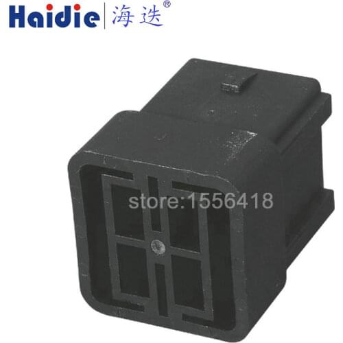 Free shipping 5sets 4pin auto plastic electric auto cable housing harness unsealed plug connector