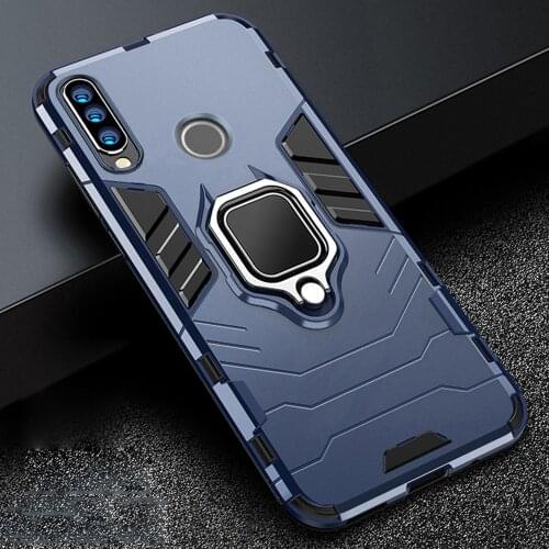 For Honor 9X 9 X Premium Cases Armor PC Cover Metal Ring Holder Phone Case For Huawei Honor 9X STK-LX1 Cover Shockproof Bumper