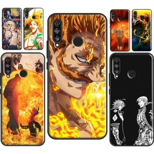 Escanor Seven Deadly Sins Soft Case For Huawei P30 Lite P20 P40 Mate 10 20 Pro P Smart 2019 Z 2021 Phone Back Cover