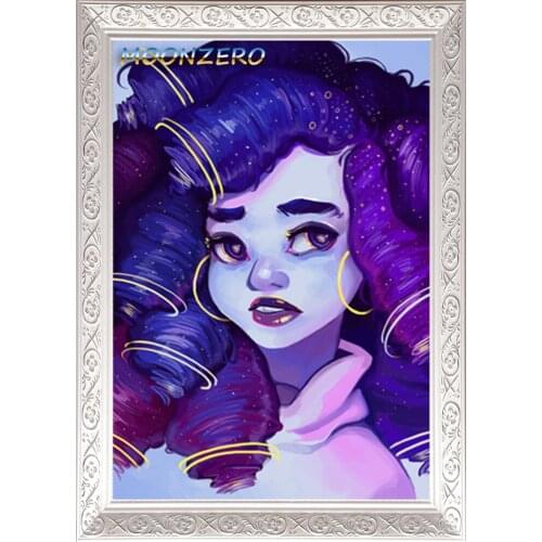 Galaxy Blues New 100% Full Diamond Embroidery Needlework Diy Diamond Painting Kit Crystal Mosaic Cross Stitch Wall Sticker Craft