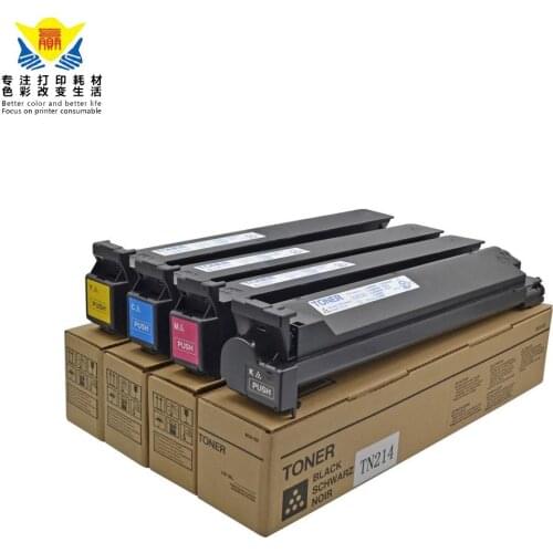 JIANYINGCHEN Compatible color Toner Cartridge TN214 For Konicas Minolta Bizhub C200 C210 C7720 (4pcs/lot)