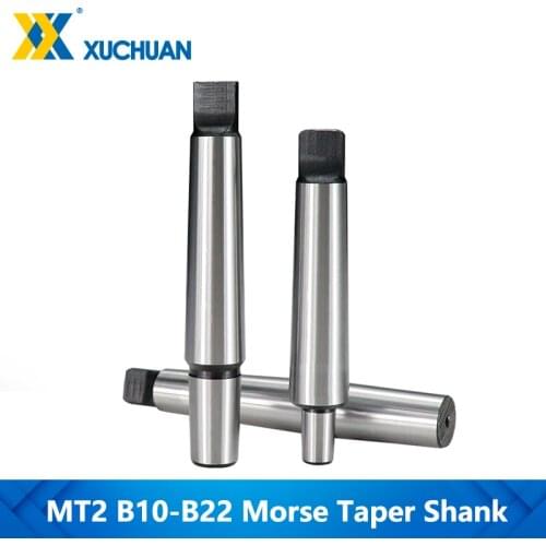 Morse Taper Shank MT2-B10/B12/B16/B18/B22 Keyless Drill Chuck Connecting Rod Morse Taper Drill Arbor