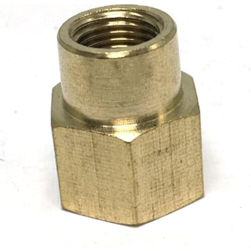 Brass Pipe Fitting Quick Adapter - DN6- DN15 Female Thread Water, Oil and Gas Connector, Straight (5 Sizes)