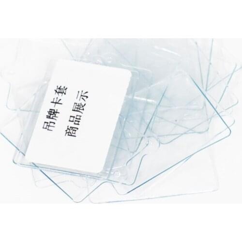 Small PVC Pouch Jewelry Store Price Card Label Frame