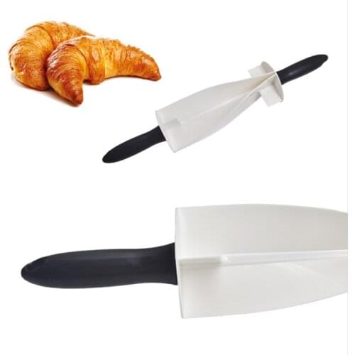 Multifunctional Adjustable Roller Bread Sliced Rolling Pin Croissant Potable Bread Cutter Roller Knife Cutting Kitchen Tools New