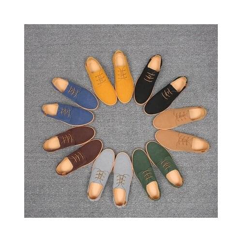 Herenschoenen Elegant Shoes Men Oxfords Dress Shoes Men Formal Wedding Shoes Cow Suede Plus Size Derby Prom Shoes Mocassin Homme