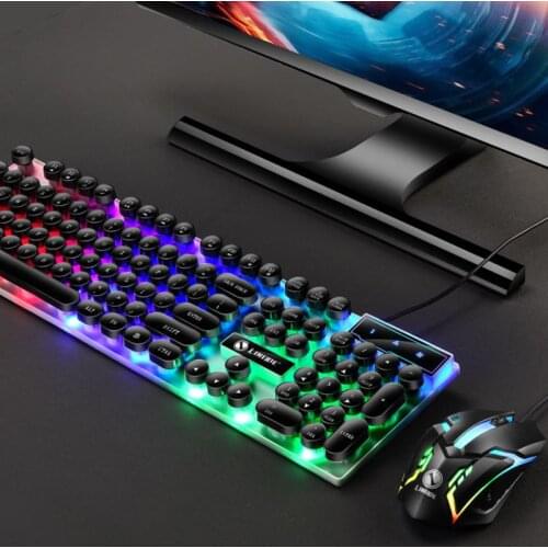 Gaming Keyboard and Mouse Sets USB Wired Keyboard Game Player Keyboard Gaming Keyboard Set backlight Keyboard Set For PC Laptop