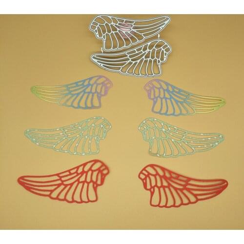 New angels hollow wings metal cutting knife mold Scrapbook stamps Paper card photo album decoration