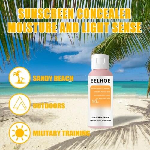 NEW Whitening Sunscreen SPF30 Long-lasting Sun Protection Refreshing Moisturizing Sun Cream Oil-control Isolation Sunblock TSLM1