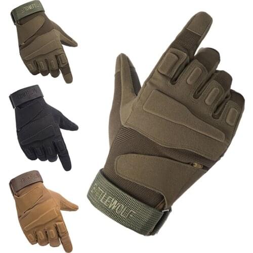 Tactical Touch Screen gloves Airsoft Paintball Military gloves Men Army Special Forces Antiskid Bicycle Full Finger Gym Gloves