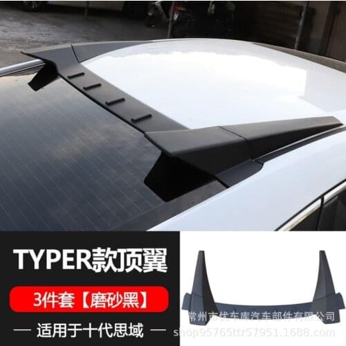 Suitable For Its Retrofit 10th Generation Fixed Civic Sports Car Wing, the Turbulence Free