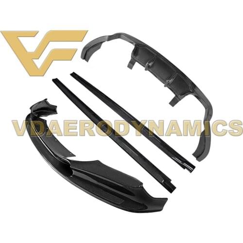 Suitable For14-18 BMW F85 F86 X5M X6M VAD-D Carbon Fiber Full Body Kit Front Lip Rear Lip Diffuser Side Skirts Apron