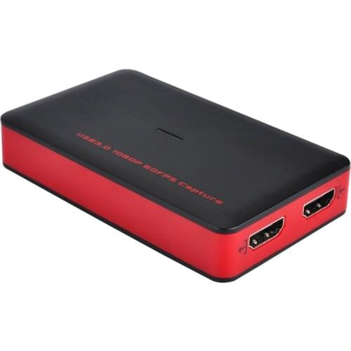 USB3.0 HD Game capture converter,capture HDMI video/audio to PC via USB3.0 interface, upto 1080P60fps.UVC standard, no pc need