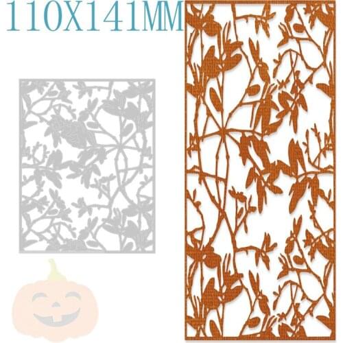 Christmas Branches Metal Cutting Dies For DIY Embossing Decoration Greeting Card Background Paper Scrapbooking No Stamps