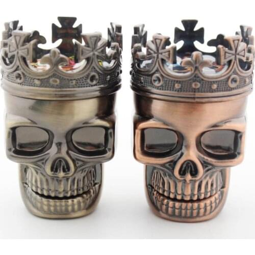 Cool skull Castle model hand - made Tobacco herb Spice grinder Crusher Weed Cutter Cigarette Accessories Gadget Craft gift